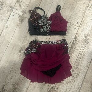 Glamour dance costume